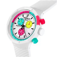 Orologio Swatch in Plastica SB06W100 - SB06W100